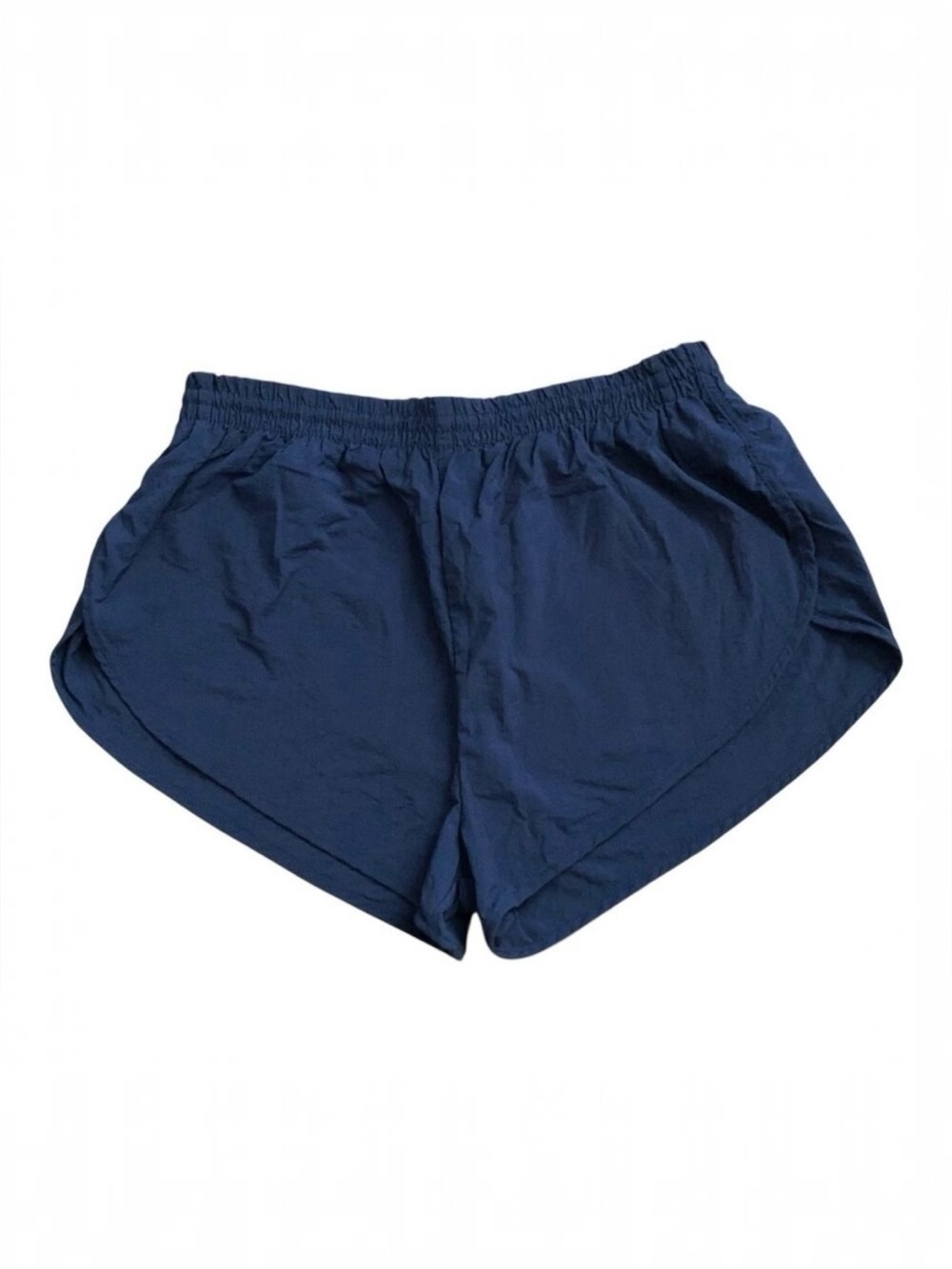 Vintage Fremantle Action Wear Mens M Swim Trunks Navy Mesh Lined Drawstring